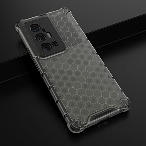Image of Glasgow Back Case Cover Compatible with Vivo X70 Pro Plus /Pro+ (Stylish Design) - Black