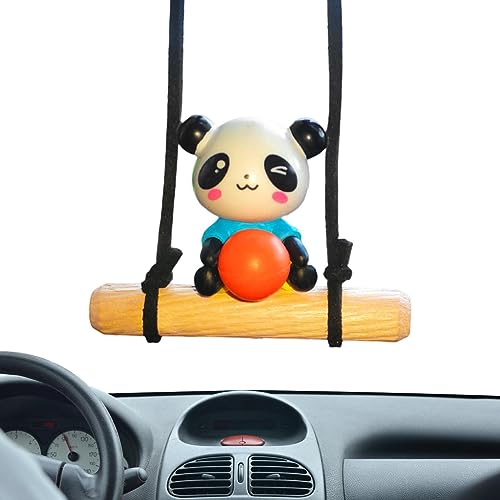 carro, Bonito Panda Balanço, Acessórios para interiores carros Amuleto bonito para mulheres, homens,