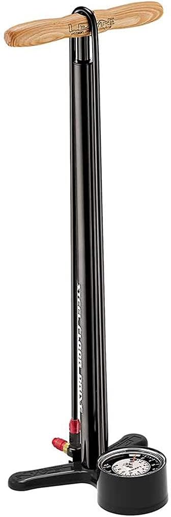 LEZYNE Steel Floor Drive Bicycle Tire Floor Pump, High-Pressure 220psi, Presta & Schrader, 3.5" Analog Gauge, Durable Steel Barrel, Extra Long Hose, Road Bike Air Pump : Sports & Outdoors