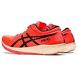 ASICS Women's Metaracer Tokyo Running Shoes, 9.5M, Sunrise RED/Black