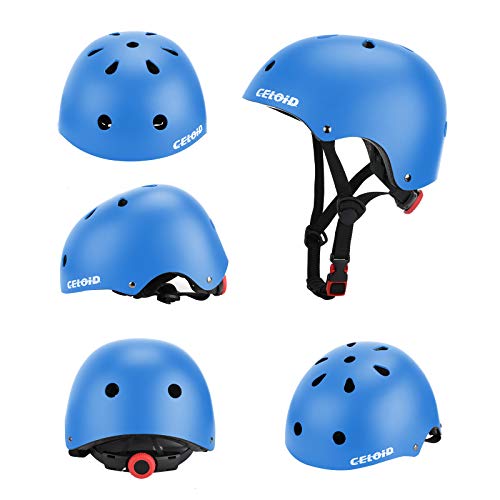 Image of Kids Bike Helmet,Toddler Skateboard Helmets for Ages 2-3-5-8-14 Years Boys Girls，Adjustable Multi-Sport Bicycle Skateboarding Football Roller Skating Scooter Rollerblade Balance Bike Helmet