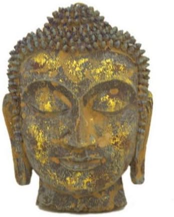 Asian Home Antique Reproduction Wall Decor Buddha Mask