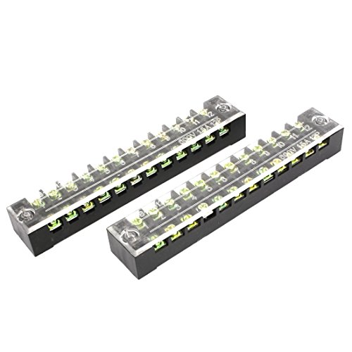 Terminales de Barrera Aexit TB-1512L 2 Piezas 12 Posiciones miniatura 1