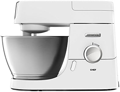 Kenwood Chef Stand Mixer for Baking - Stylish Food Mixer in White...