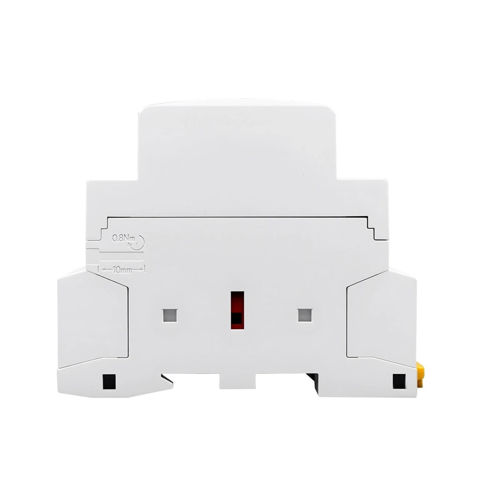 Contacteur modulaire CA domestique avec rail DIN 4P 25 A 110 V Bobine 50/60 Hz Contacteurs 4NO ou 2NO 2NC (110 V, 4NO)