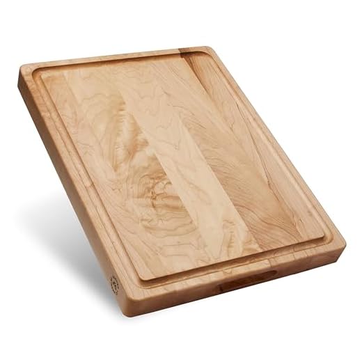 Sonder Los Angeles Winsome Hard Maple Wood Cutting Board, 17x13x1.5 in