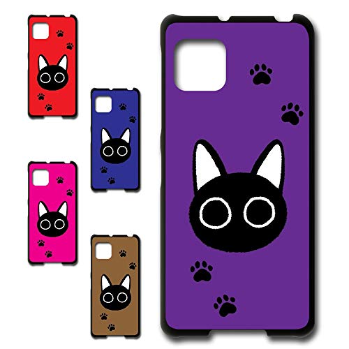 AQUOS sense4 SH-41A / AQUOS sense5G SHG03 X}zP[X Jo[ 킢 L Black Cat lR L[fUCC/p[v] F TK-521C ANIX ZX tH[ ZX t@CuW[ doco