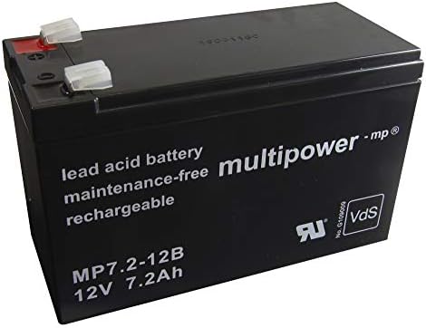 Original Multipower Bleigel Akku AGM-Technik Lead Acid Battery für Treppenlift Lifta KTL 260 KTL260 Klassik 5000 5100 Accu Batterie Battery Bateria