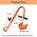 2 Pack Heavy Duty Ladder Roof Hook with Wheels