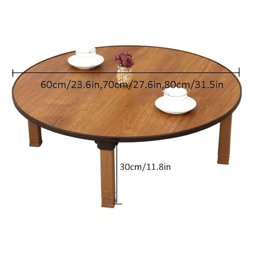 Table basse de style japonais pliante pour petits espaces salon
