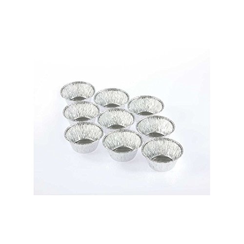 Buby Party - 100 Vaschette In Alluminio Tonde Per Dolci