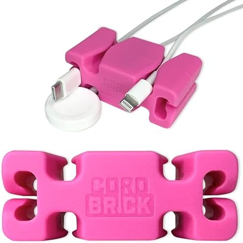 Soporte de cable con peso para mesita de noche, escritorio, viajes. Herramienta de gestión de cables, accesorio de teléfono, relleno de calcetines,