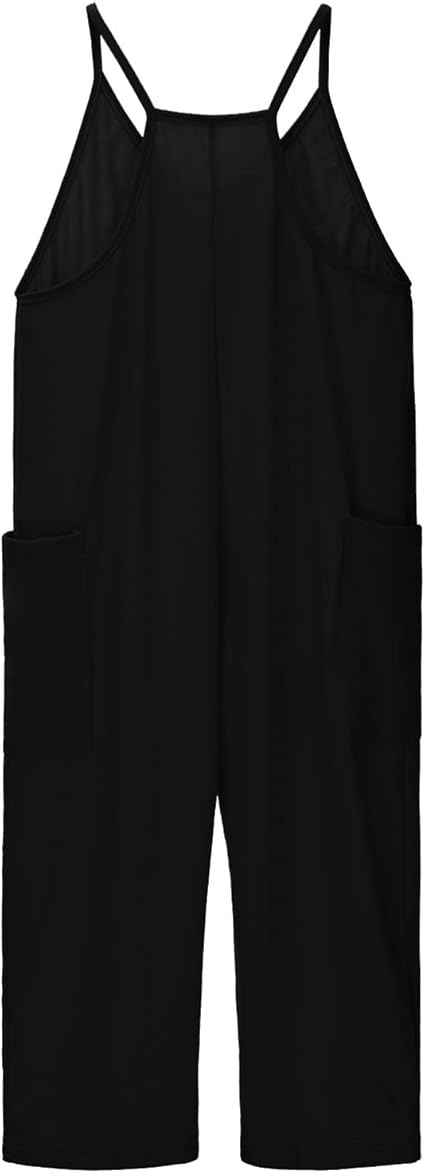 Tuta Estiva Senza Maniche Per Bambina - Salopette Leggera Con Tasche, Morbida E Traspirante Per Estate E Gioco - Foto 13