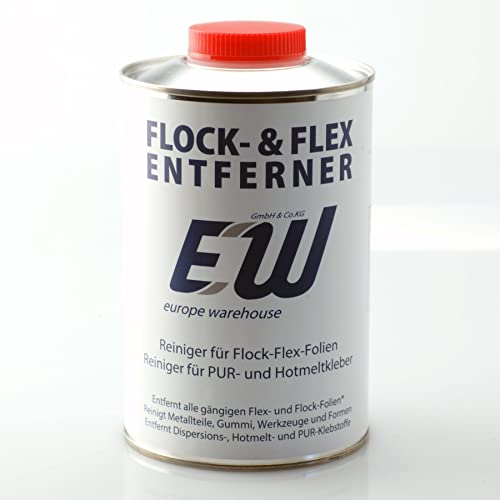 Kreativplotter Flockentferner/Flexentferner 1Kg Dose zum entfernen von Fehldrucke auf Textilien