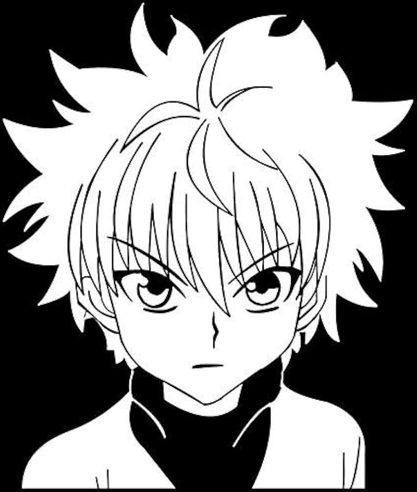 Киллуа эскиз тату