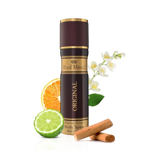 Royal Mirage Original Deodorant Body Spray for Men 200 ml