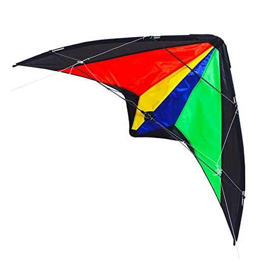 ZHUOYUE Dual Line Stunt Kite 51-inch Wingspan, Professional Kites for Adults Outdoor Sport ,Includes Kite Line Handle and Bag
