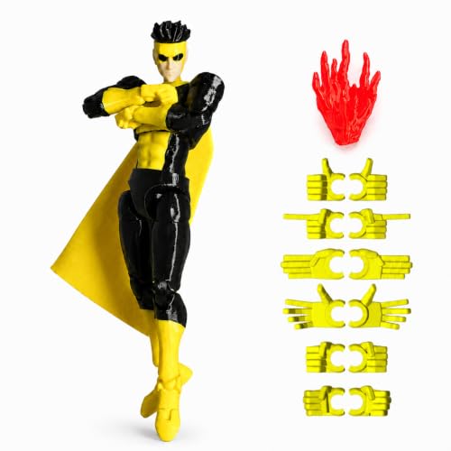 Glory Keep Assembly Completed T13 Action Figure 3D Printed Multi-Jointed Movable Lucky 13 Action Figures Multi-Articular Dummy 13 Action Figures Desktop Decorations