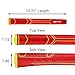 Karma Big Softy Red Oversize Pistol Putter Grip, Soft Less Taper Thick Rubber Counterbalance Golf Putter Grips for Men