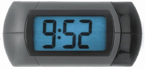 Relógio automotivo digital com visor iluminado Custom Accessories CU072100 – 1 unidade