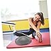 Milisten Flatable Balance Disc Seat for Core Stability Tailbone Pain Relief Back Pain Support (Grey 13)
