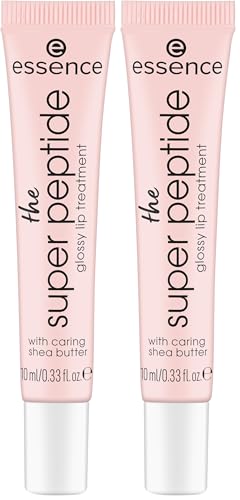 Essence - Baume Soin des Lèvres The Super Peptide Glossy Lip Treatment - 01 Peptacular! (Lot de 2)