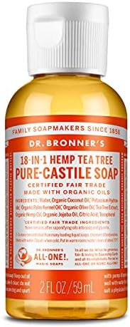 Dr. Bronner's Organic Tea Tree Pure-Castile Liquid Soap