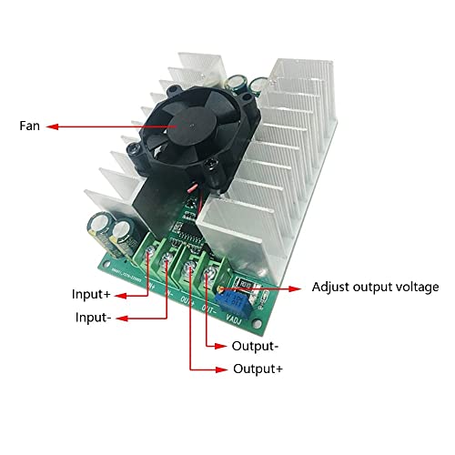 Module convertisseur de tension DC-DC 500W régulateur 12-75V - 2