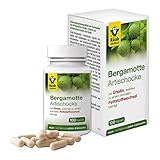 Raab Vitalfood Bergamotte Artischocken Kapseln, 100 Stück, hochdosiert aus Extrakt, Flavonoide, Cynarin, Cholin, vegan