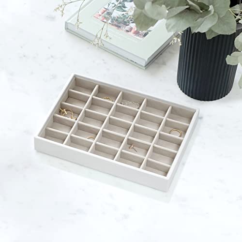 Couche classique Stackers pour bibelots blanc plateau bijoux organisateur - 3