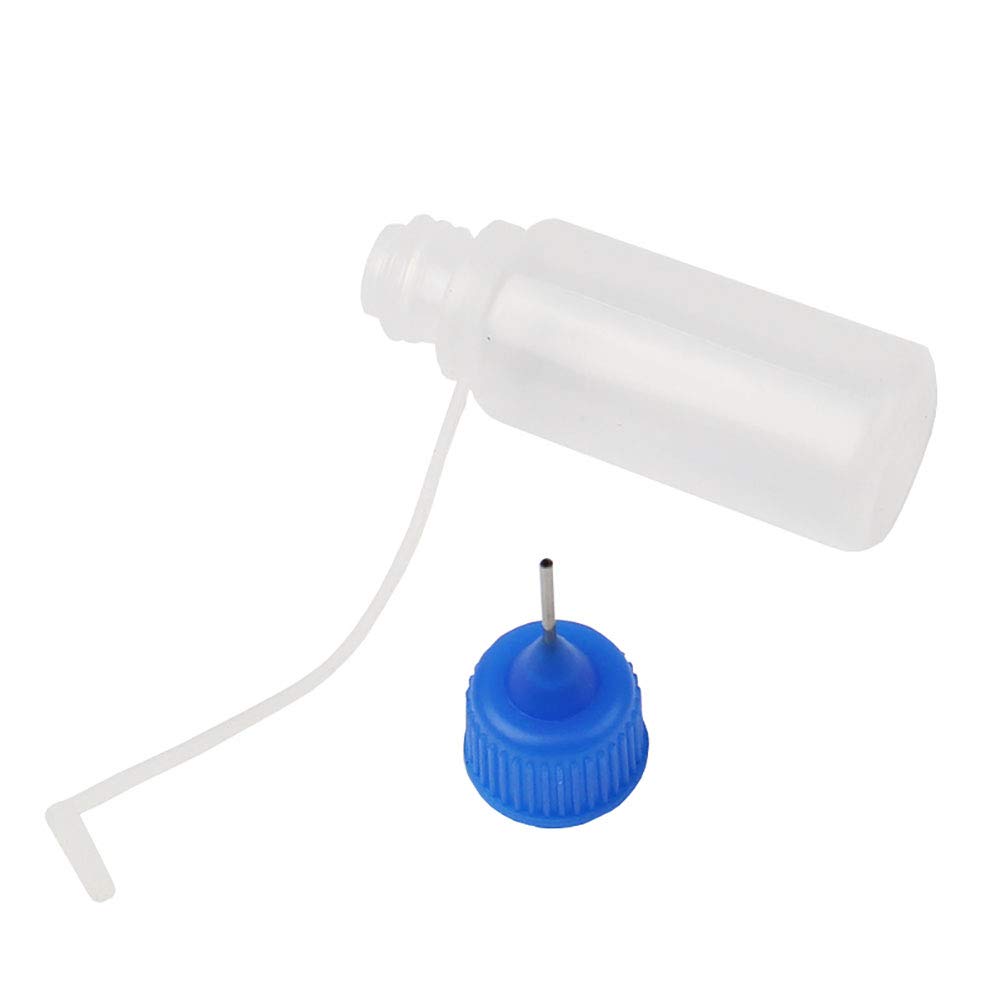 Pet fles amber 50ml flip-top spuitdop - kunststof doseerfles klepdop