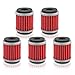 Carbhub HF140 Oil Filter (Pack of 5) for Yamaha YFZ450 YFZ450R 2004-2017 Raptor 250 YFM250 2008-2013