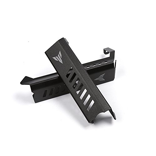 Motorrad Kühle Kühlergrill Seitenabdeckung Grill Schutzfolie Kompatibel mit MT09 MT 09 FZ09 FZ 09 2013-2017