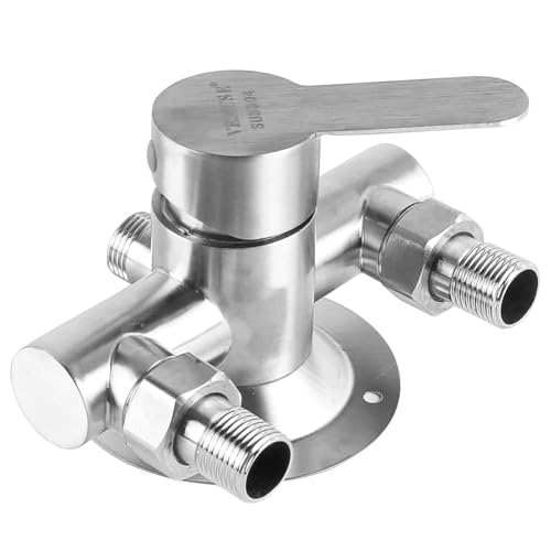 Vanne de Régulation de Douche Murale Moderne en Acier Inoxydable