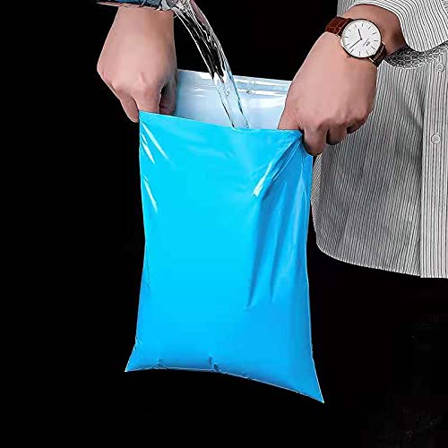 Sac de Courrier 100 Pcs/Lot PE Sac de courrier Bleu vêtements Emballage Sac épaissir étanche Express Sacs Auto-scellant adhésif Sac d'expédition (Color : 35x45cm)
