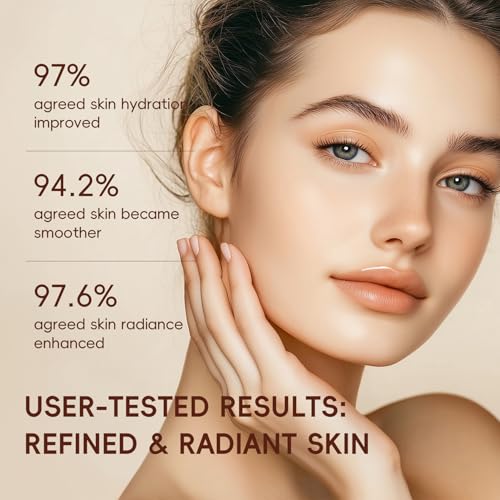 Rice Skin Care Sets & Kits,Korean Skincare Set,Glass Skin Care Gift Set,Skincare Gifts for Women with Cleanser,Serum,Toner,Cream,Eye Cream,Moisturizng,Firming Glowing Glass Skin - Image 6