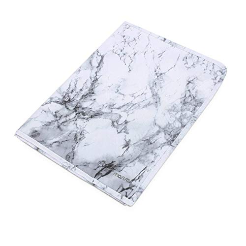 Mosiso Monitor Dust Cover 22, 23, 24, 25 Inch Anti-Static Dustproof Lcd/Led/Hd Panel Case Computer Screen Protective Sleeve Compatible With Imac 24 Inch, 22-25 Inch Pc, Desktop And Tv, White Marble #TOP2