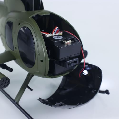 Hélicoptère télécommandé de loisirs style militaire pour animer vos après-midis