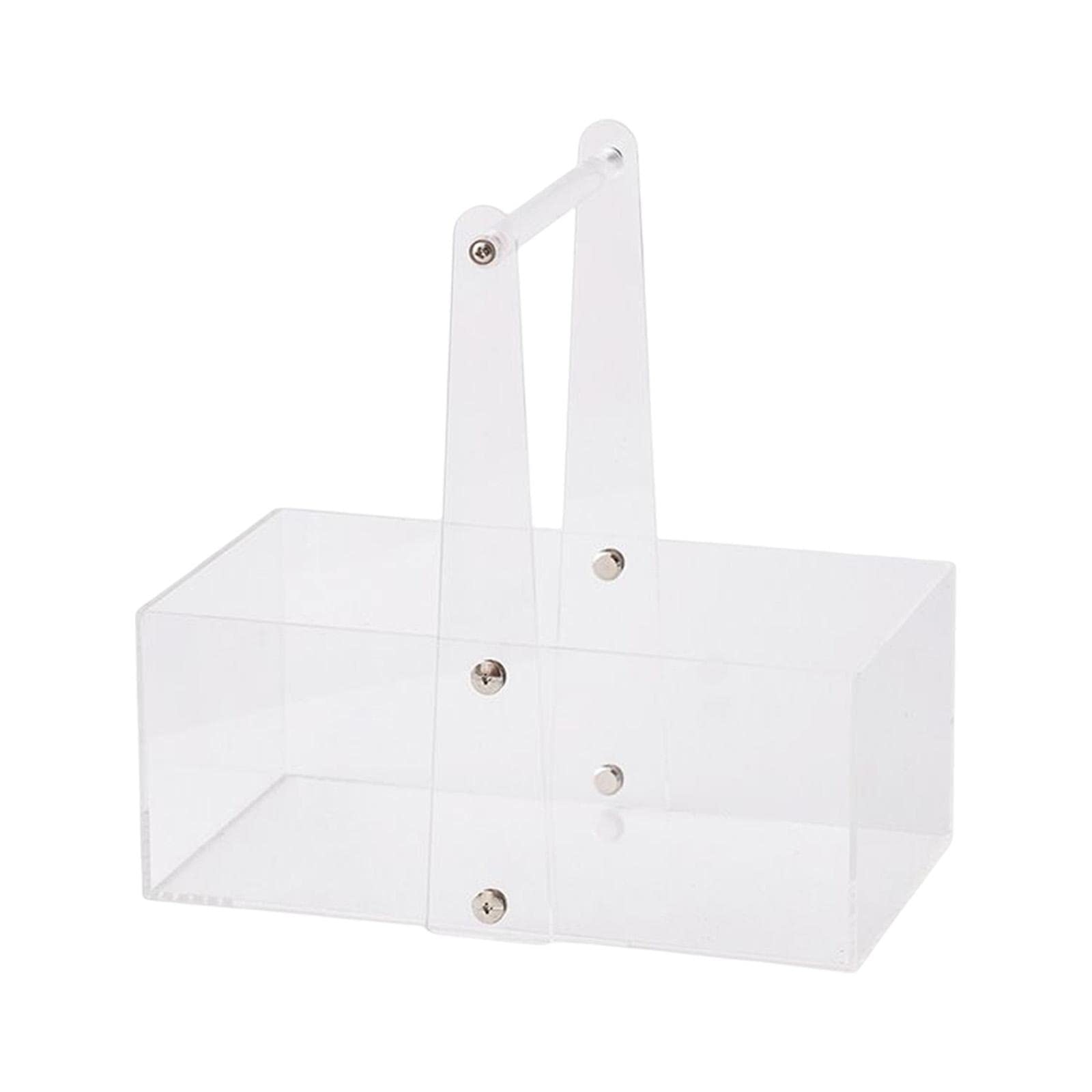 Acrylic Flower Box Ceremony Gift Basket for Candy Wedding Flower Girl Basket-image-33