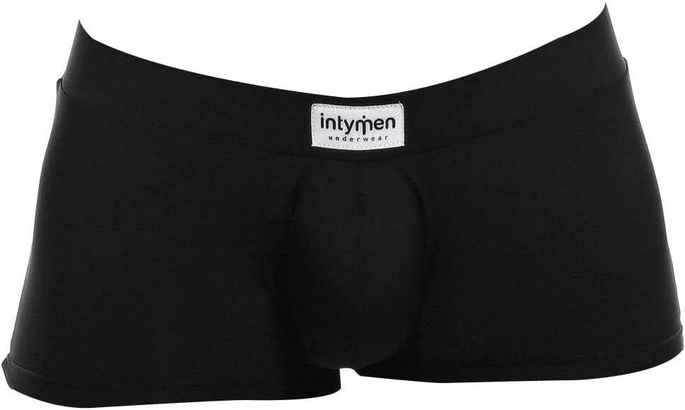 IntymenMens Boxer Briefs, Second-Skin Ultra-Thin Boxer with Elastic Waist band, Mens Underwear with Breathable Fabric