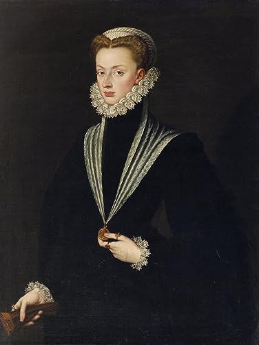 Affiche Jeanne d'Autriche par Sofonisba Anguissola poster 60x90cm
