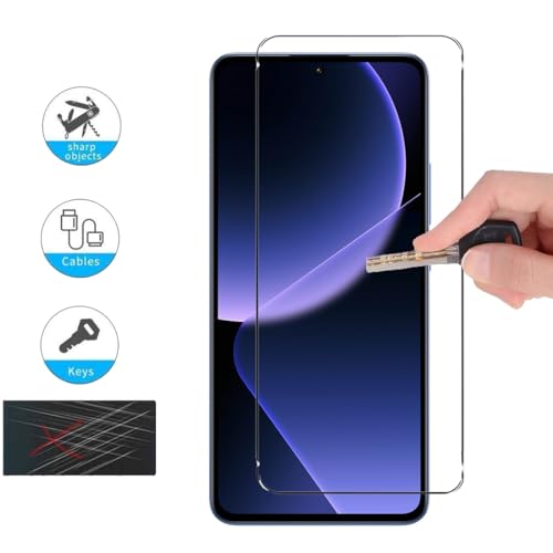 Coque de protection Xiaomi 13T13T Pro Anneau Anti Chute 2 Films Verre Trempé 1.0 mm d'épaisseur - vue 8