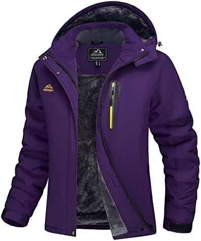 MAGCOMSEN Snowboard Jacket Women Winter Coats for Women Skiing Jacket Women with Hood Winter Jackets for Women Hiking Jacket Women Winter Parka Jacket