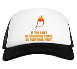Jayne-ISM Hat Shirt - Do Something Right Weiß Schwarz Unisex Baseball Cap White Black