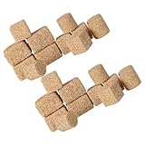 Utilisations multiples : convient pour la décoration intérieure, la de décors, le modélisme, etc. mini bottes de foin décoratives, mini bottes de paille