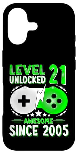 Level 21 Unlocked Birthday 21 Years Old Gifts 21st Birthday �X�}�z�P�[�X iPhone 17 �p