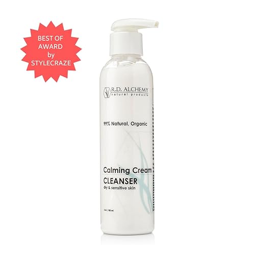 Miniatura 4 de RD Alchemy - Limpiador en crema calmante 100% natural y orgánico. Lavado facial sin sulfato para piel seca y sensible, calmante mientras limpia e