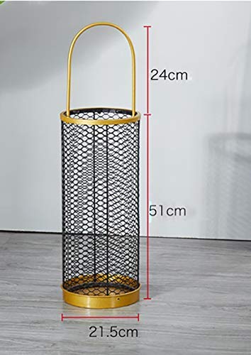 Porte-parapluie de qualité supérieure support de stockage noir cannes