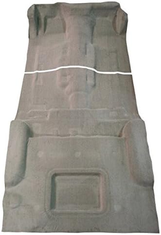 Automotive Carpet Compatible with 2002 to 2009 Chevrolet Trailblazer, Complete Kit (with Massback) (801-Black Plush Cut Pile)