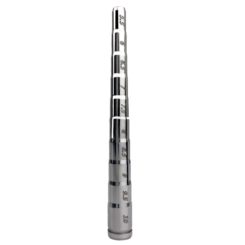 Sonde urétrale à stimulation intense : plug pénien Bondage Masters en acier - 4